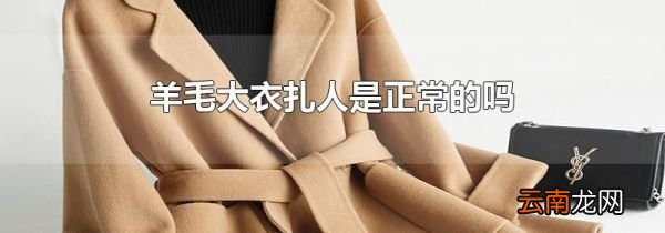 羊毛大衣扎人是正常的吗