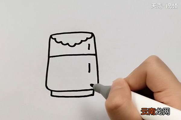 冰箱简笔画
