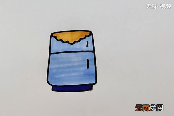 冰箱简笔画