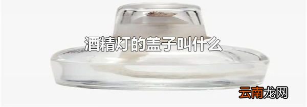酒精灯的盖子叫什么