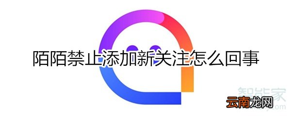 陌陌禁止添加新关注怎么回事