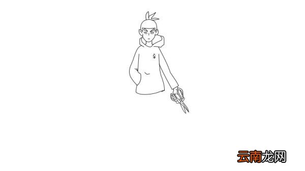 伍六七简笔画 伍六七简笔画的画法