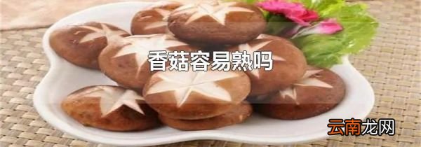 香菇容易熟吗