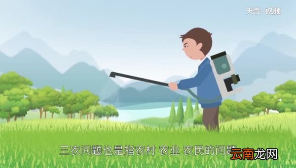 三农是指的哪三农 三农有哪三农