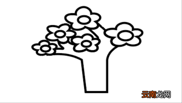 桃花树简笔画 桃花树简笔画怎么画