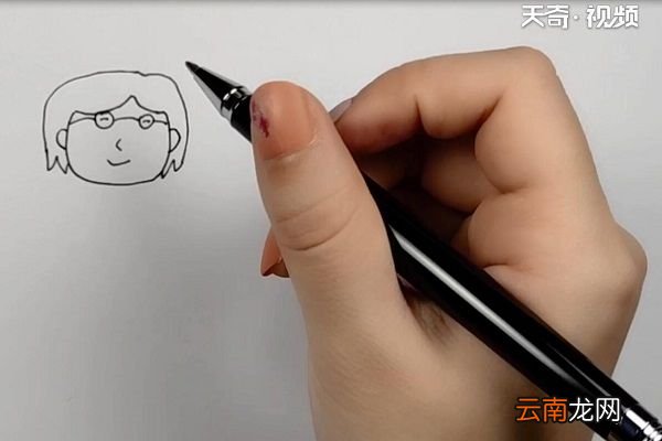 老师简笔画简单又漂亮