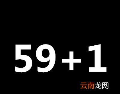 59+1是什么意思？