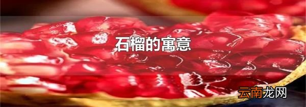 石榴的寓意
