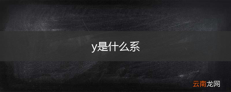 y是什么系