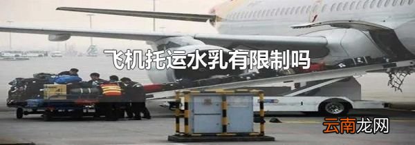 飞机托运水乳有限制吗