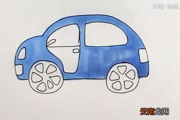 车子简笔画