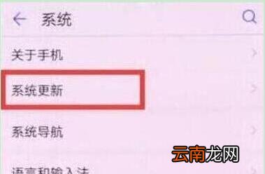 华为畅享9中将系统自动更新关掉具体操作方法