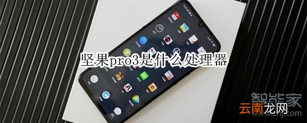 坚果pro3是什么处理器