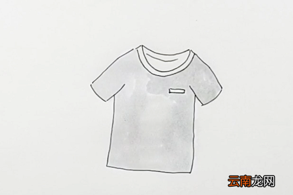 衣服简笔画
