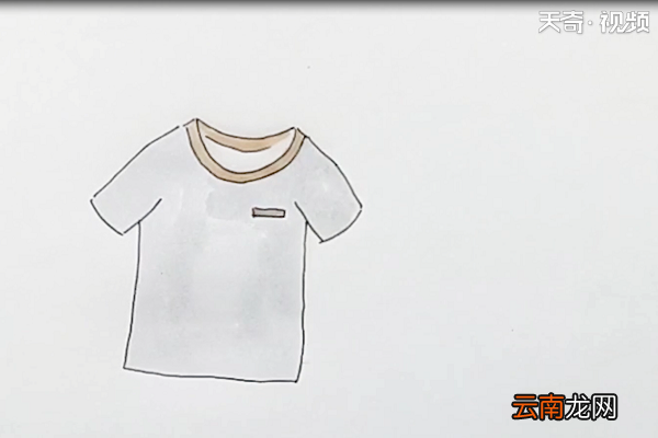 衣服简笔画