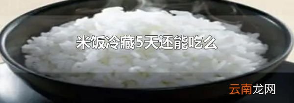 米饭冷藏5天还能吃么