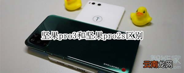坚果pro3和坚果pro2s区别