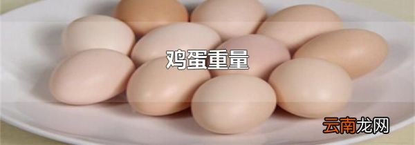 鸡蛋重量