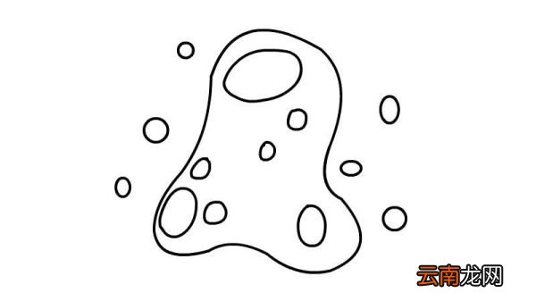病毒简笔画图片