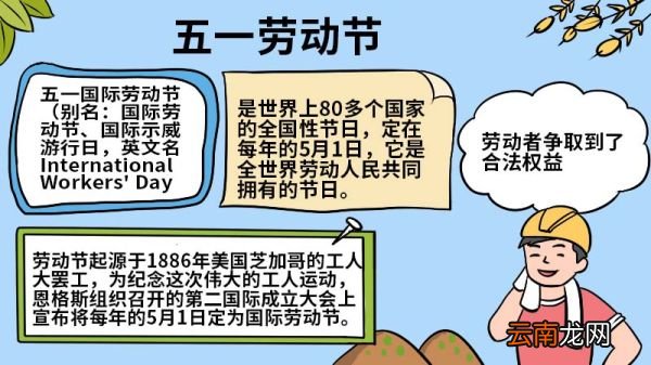 二年级五一劳动节手抄报简单 五一劳动节手抄报怎么画