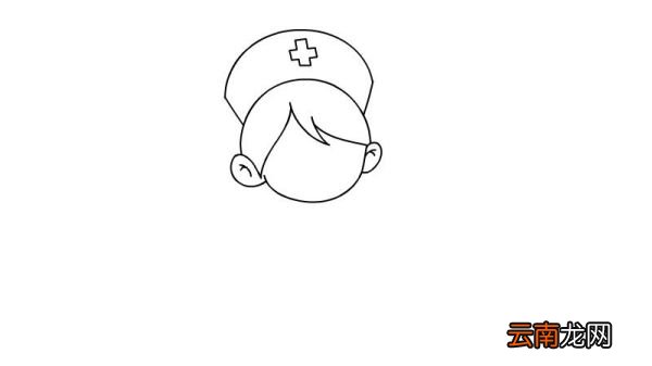护士简笔画简单画法图片