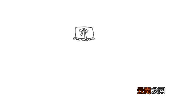 公主裙简笔画