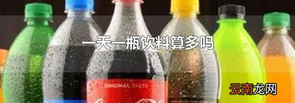 一天一瓶饮料算多吗