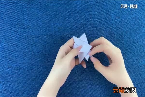 六角星的折法