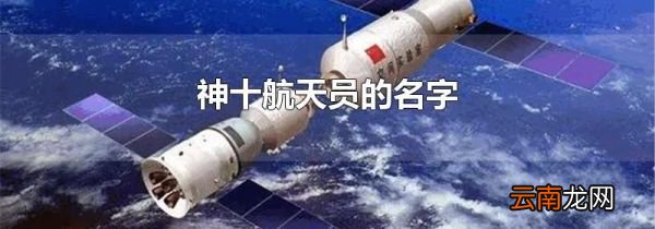 神十航天员的名字