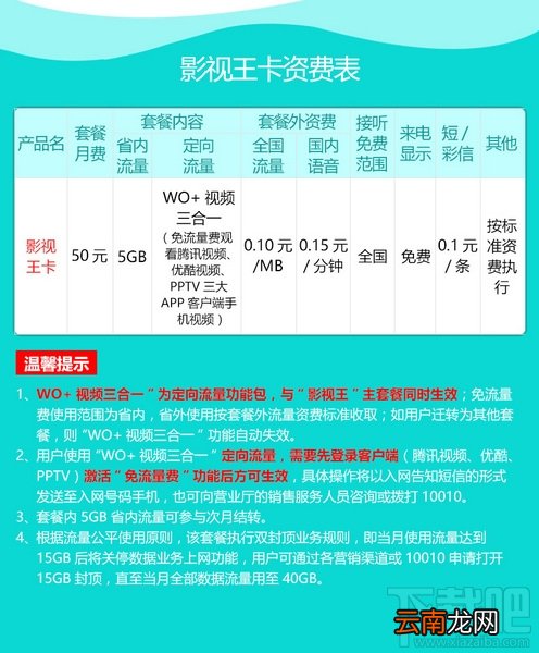 联通影视王卡怎么申请？影视王卡怎么办理