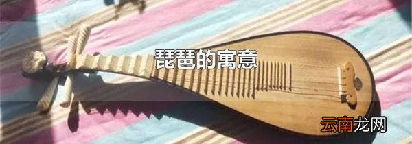 琵琶的寓意