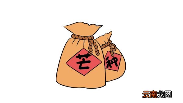 芒种的简笔画怎么画芒种的简笔画画法