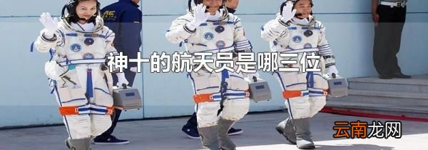 神十的航天员是哪三位