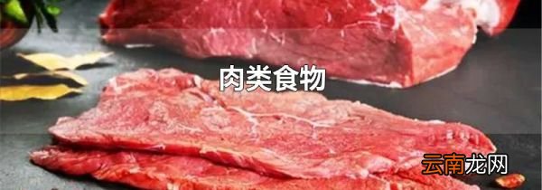 肉类食物