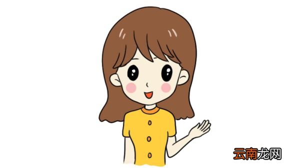 女生头像手绘简笔画