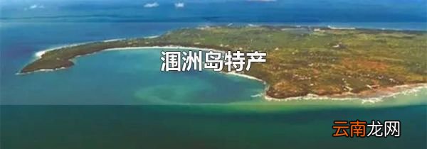 涠洲岛特产