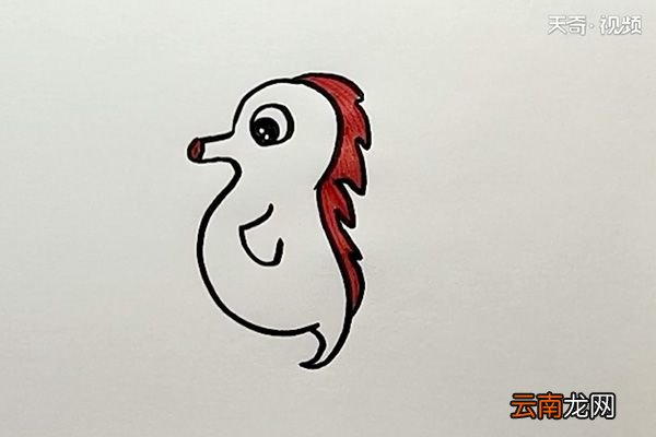 海马简笔画