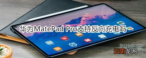 华为MatePad Pro支持反向充电吗