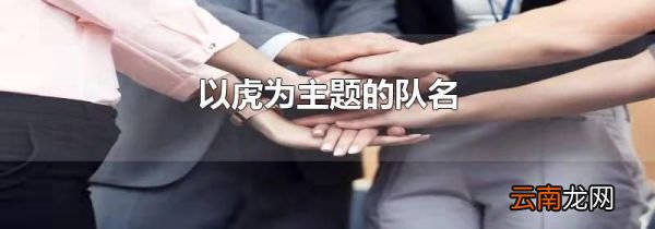 以虎为主题的队名