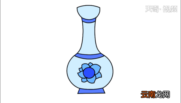 青花瓷图片简笔画 青花瓷图片简笔画怎么画