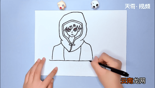 暗影刺客柒简笔画 暗影刺客柒简笔画怎么画