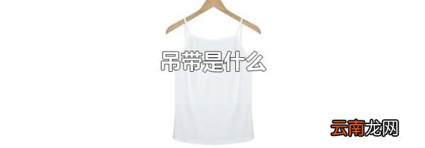 吊带是什么