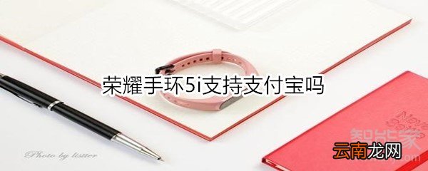 荣耀手环5i支持支付宝吗