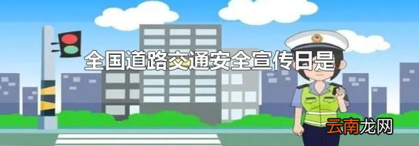 全国道路交通安全宣传日是