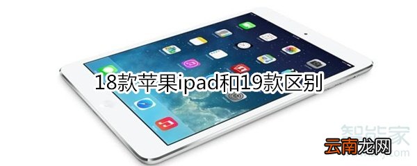 18款苹果ipad和19款区别