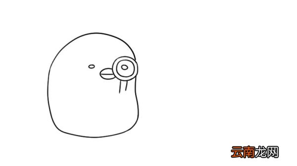 角落生物简笔画