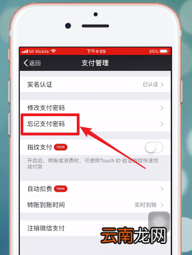 微信app中红包密码忘记详细解决方法