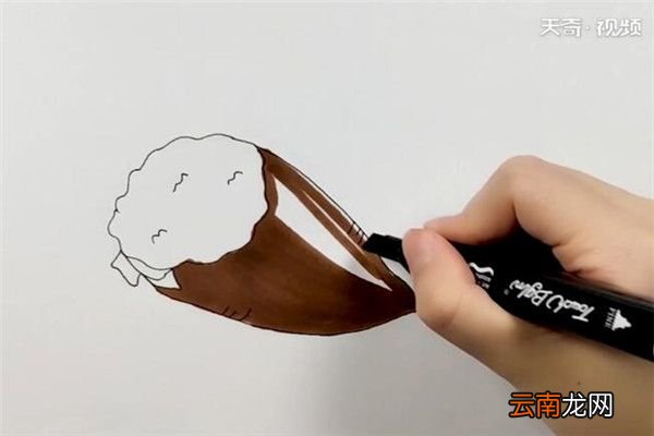 红薯简笔画