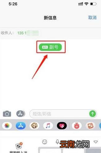 苹果11发信息怎么切换卡