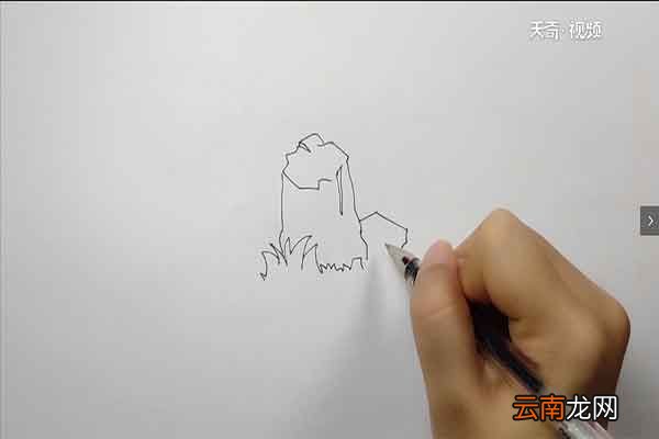 石头简笔画